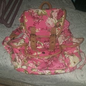 Vintage Floral Backpack